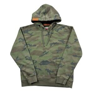 Vixxon Hoodie Womens Medium Green Camo Dixxon Pullover Fleece Sweatshirt